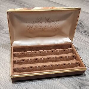 Vintage Earrings 70/80's Jewelry Box